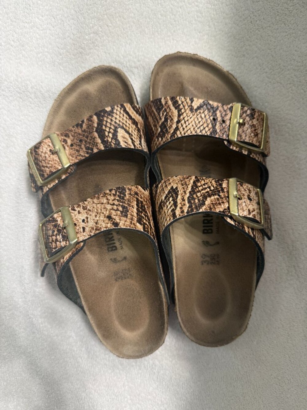 Birkenstock Arizona Python Arizona, size 39